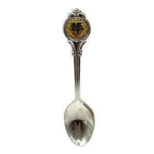 Vintage U.S.A. West Point Decorative Souvenir Spoon Silver-Plated Ornate Design